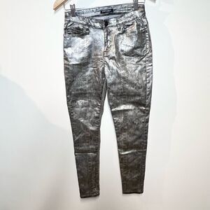 Lisette- L Montreal Faux Snakeskin Pants Slim Ankle Fit Women’s Sz 4